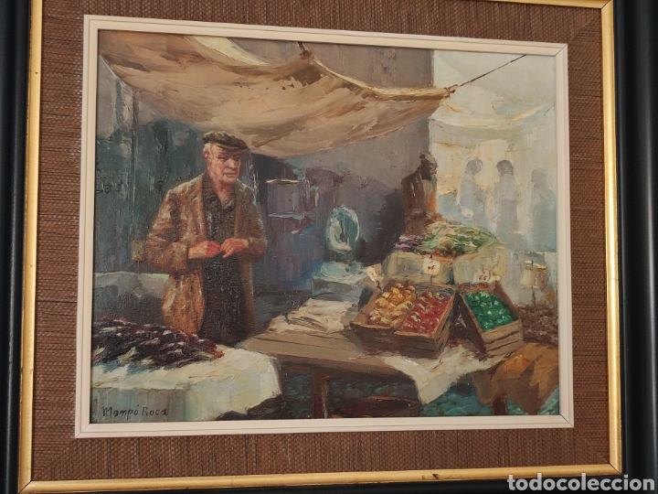 Arte: &Oacute;leo sobre lienzo Alfredo Momp&oacute; Roca - Foto 3