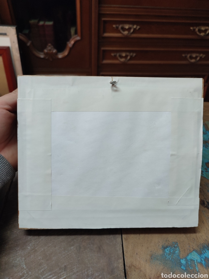 Arte: Cuadro &Oacute;leo sobre tabla de bodeg&oacute;n sin firmar - Foto 2
