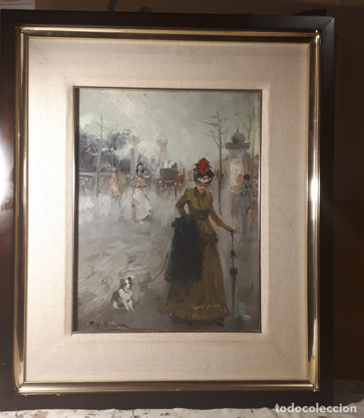 Arte: T. Vilanova.&Oacute;leo sobre lienzo. - Foto 4