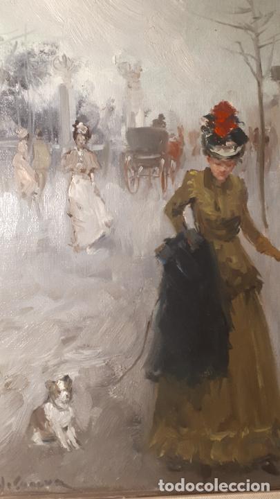 Arte: T. Vilanova.&Oacute;leo sobre lienzo. - Foto 1