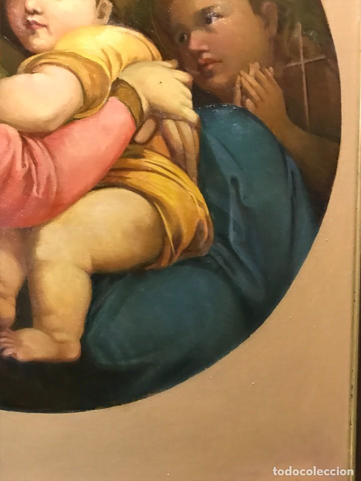Arte: ESPECTACULAR MADONNA DE LA SILLA RAFAEL - Foto 4
