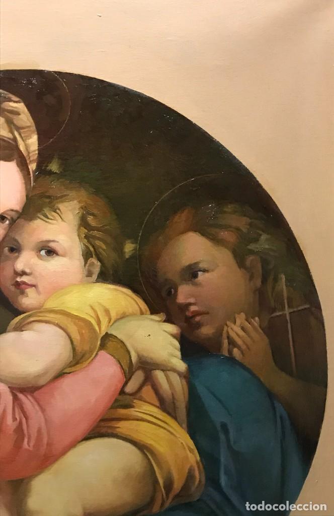 Arte: ESPECTACULAR MADONNA DE LA SILLA RAFAEL - Foto 8