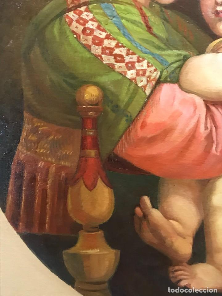 Arte: ESPECTACULAR MADONNA DE LA SILLA RAFAEL - Foto 13