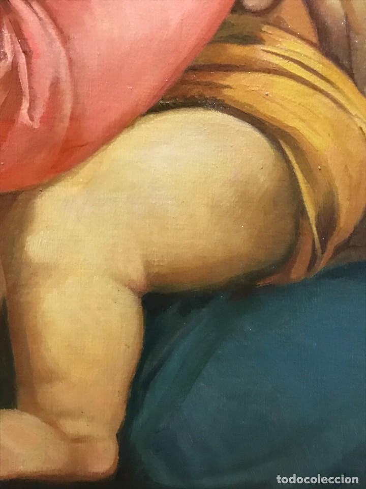 Arte: ESPECTACULAR MADONNA DE LA SILLA RAFAEL - Foto 15