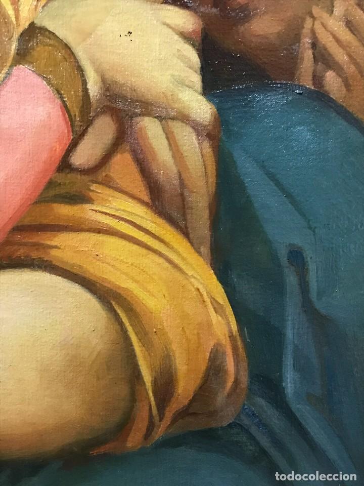 Arte: ESPECTACULAR MADONNA DE LA SILLA RAFAEL - Foto 16