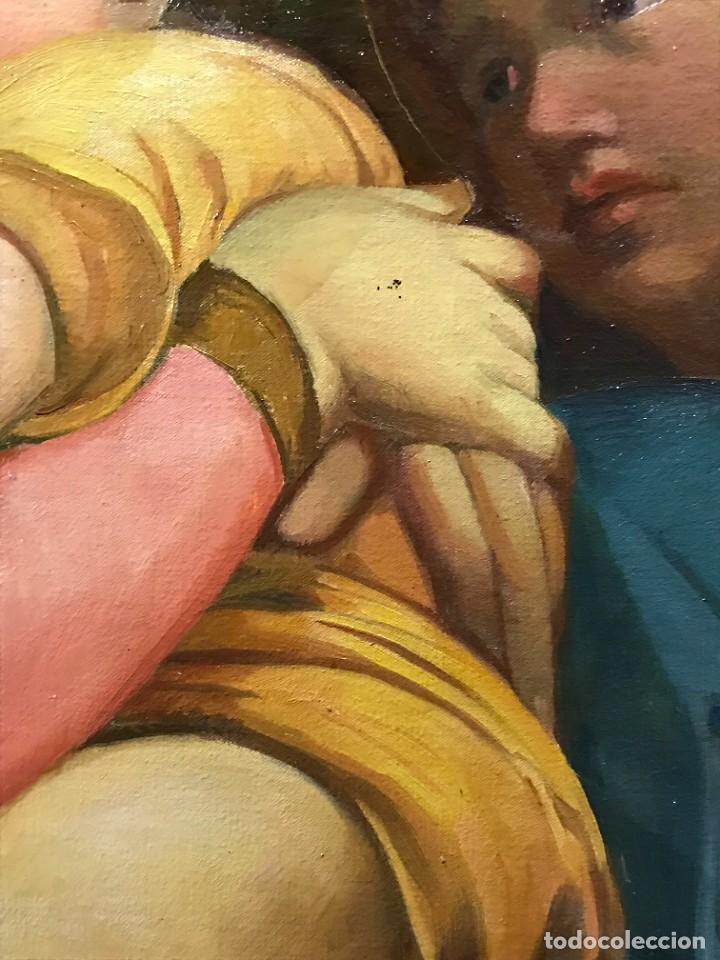 Arte: ESPECTACULAR MADONNA DE LA SILLA RAFAEL - Foto 17