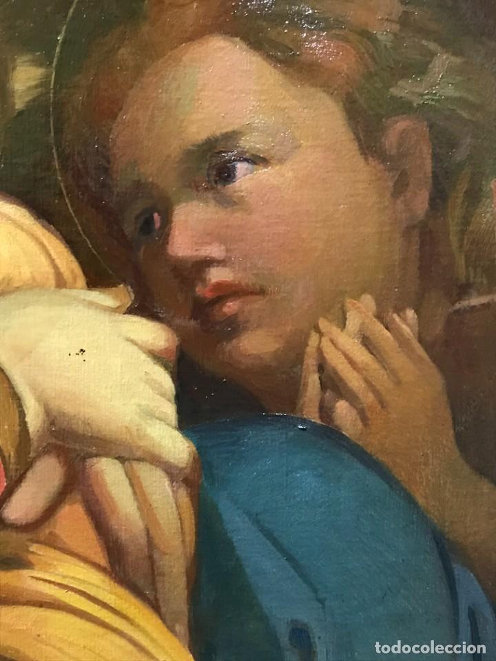 Arte: ESPECTACULAR MADONNA DE LA SILLA RAFAEL - Foto 18
