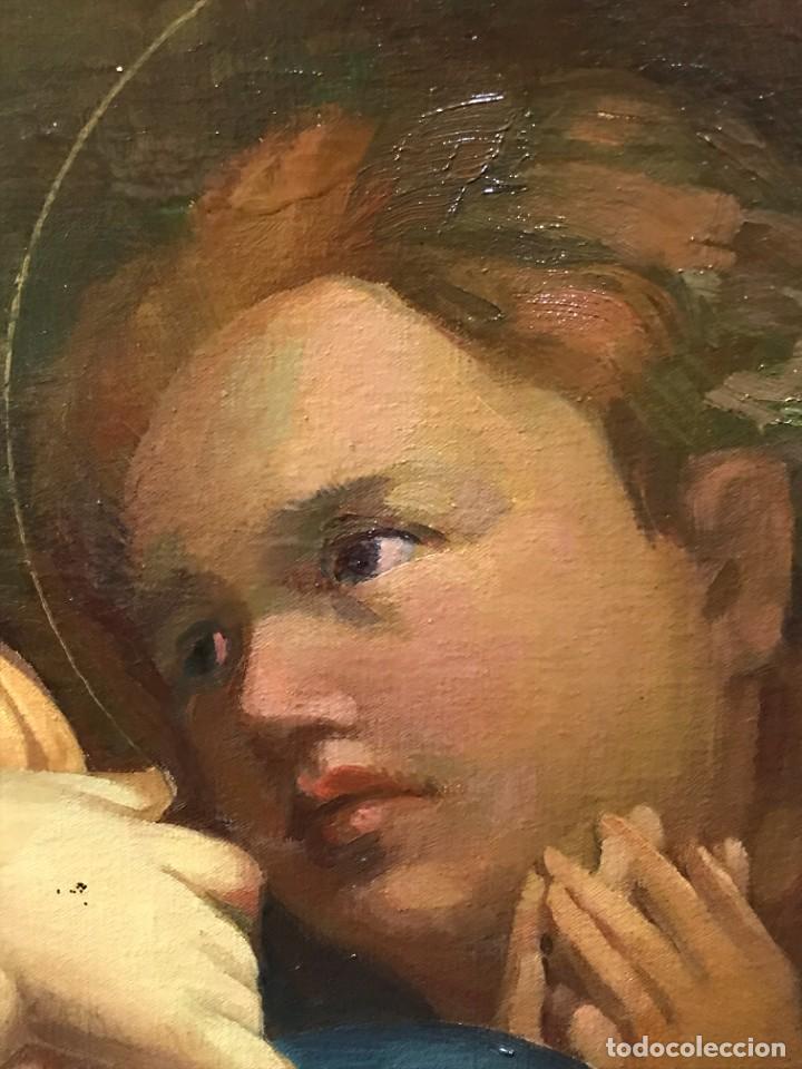 Arte: ESPECTACULAR MADONNA DE LA SILLA RAFAEL - Foto 19