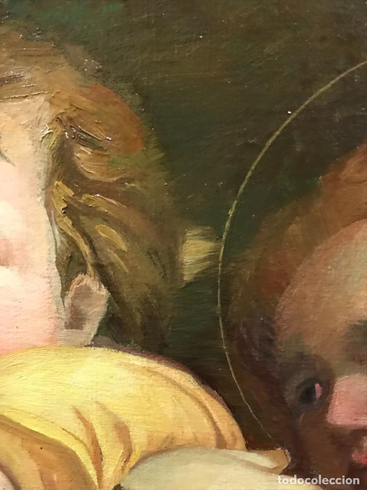 Arte: ESPECTACULAR MADONNA DE LA SILLA RAFAEL - Foto 21