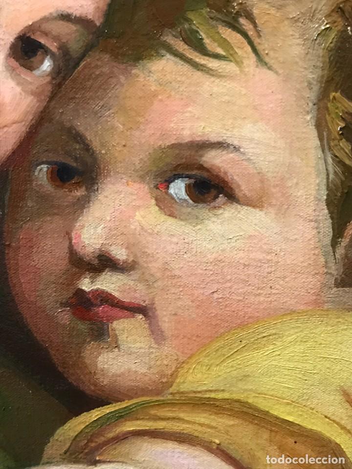 Arte: ESPECTACULAR MADONNA DE LA SILLA RAFAEL - Foto 23
