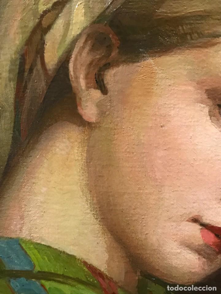 Arte: ESPECTACULAR MADONNA DE LA SILLA RAFAEL - Foto 26