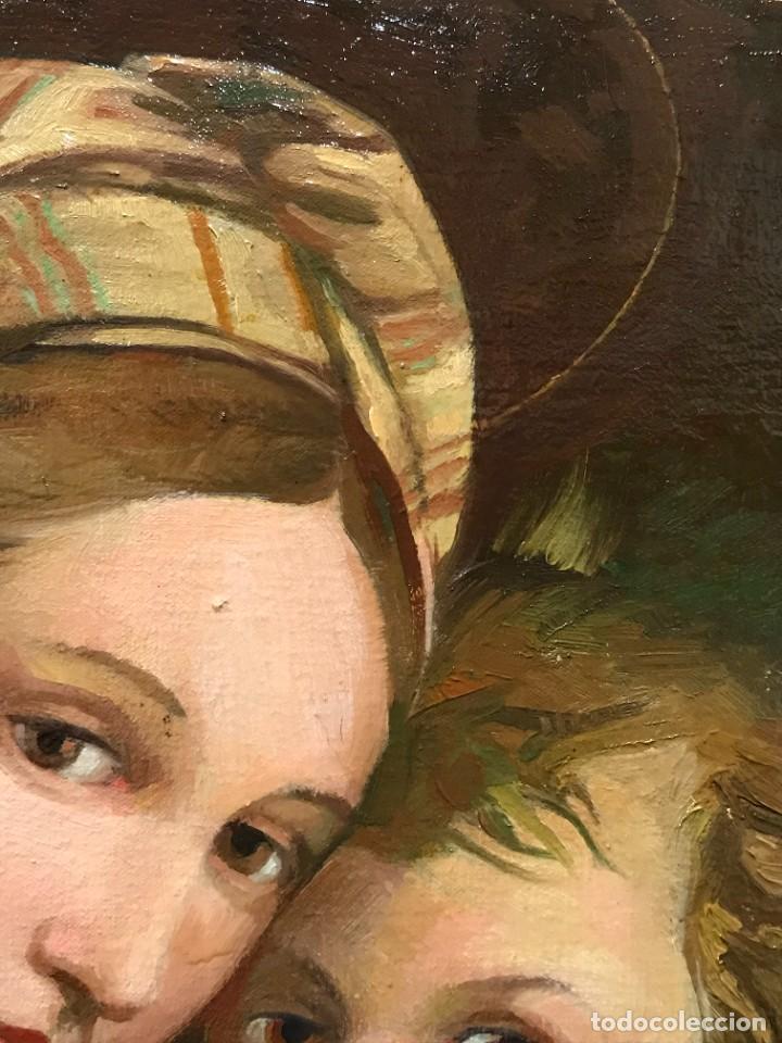 Arte: ESPECTACULAR MADONNA DE LA SILLA RAFAEL - Foto 30
