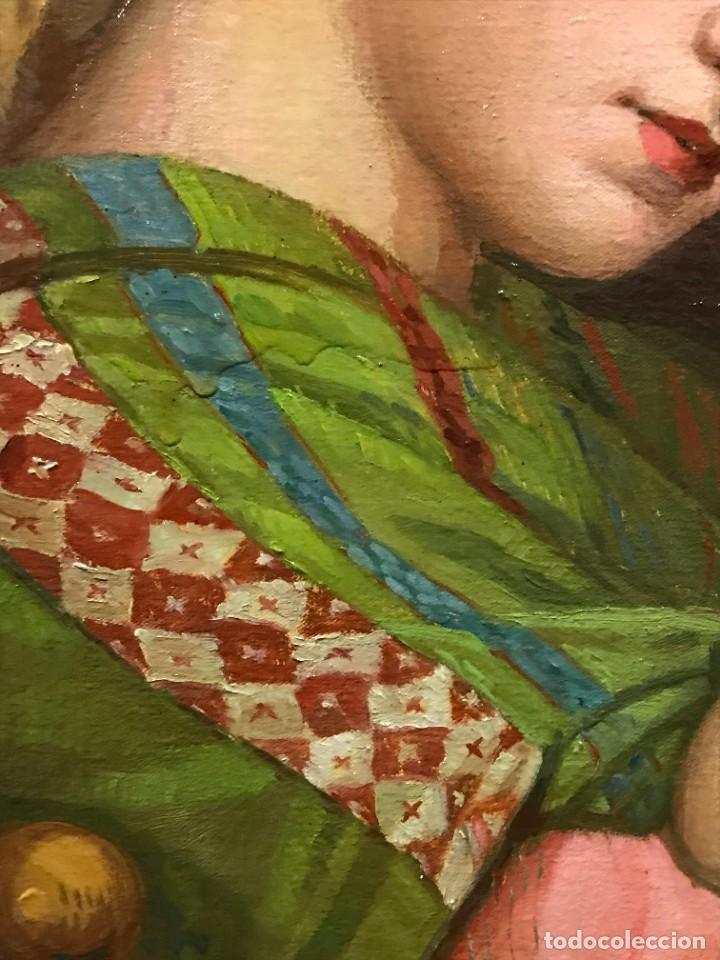Arte: ESPECTACULAR MADONNA DE LA SILLA RAFAEL - Foto 32