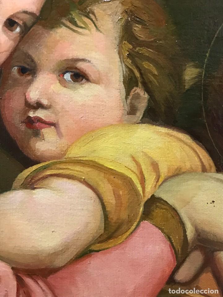 Arte: ESPECTACULAR MADONNA DE LA SILLA RAFAEL - Foto 40
