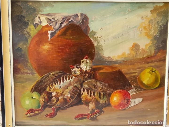 Arte: BODEGON - PINTADO AL OLEO SOBRE TABLEX. - Foto 2