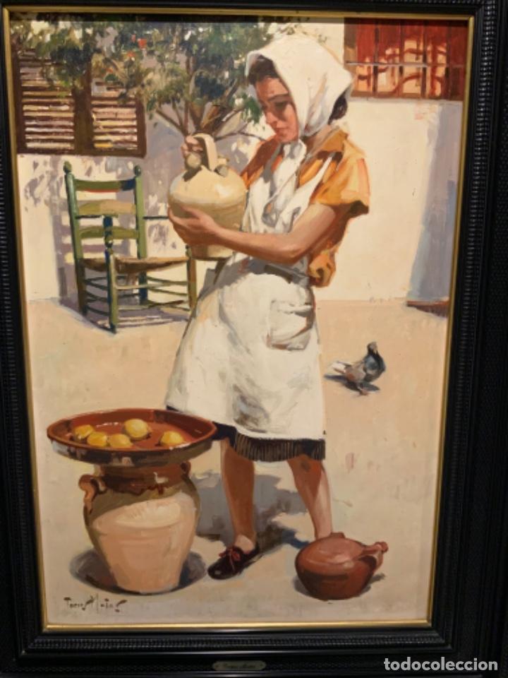 Arte: FRANCISCO TORRES MATAS (M&aacute;laga) &Oacute;leo sobre tabla - Foto 6