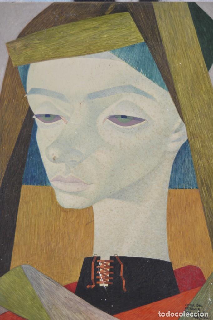 jordi alumà, rostro de mujer, fragment del reta - Comprar Pintura a Óleo  Contemporânea no todocoleccion