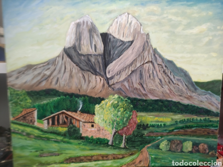 Arte: Pintura al oleo Pedraforca - Foto 1