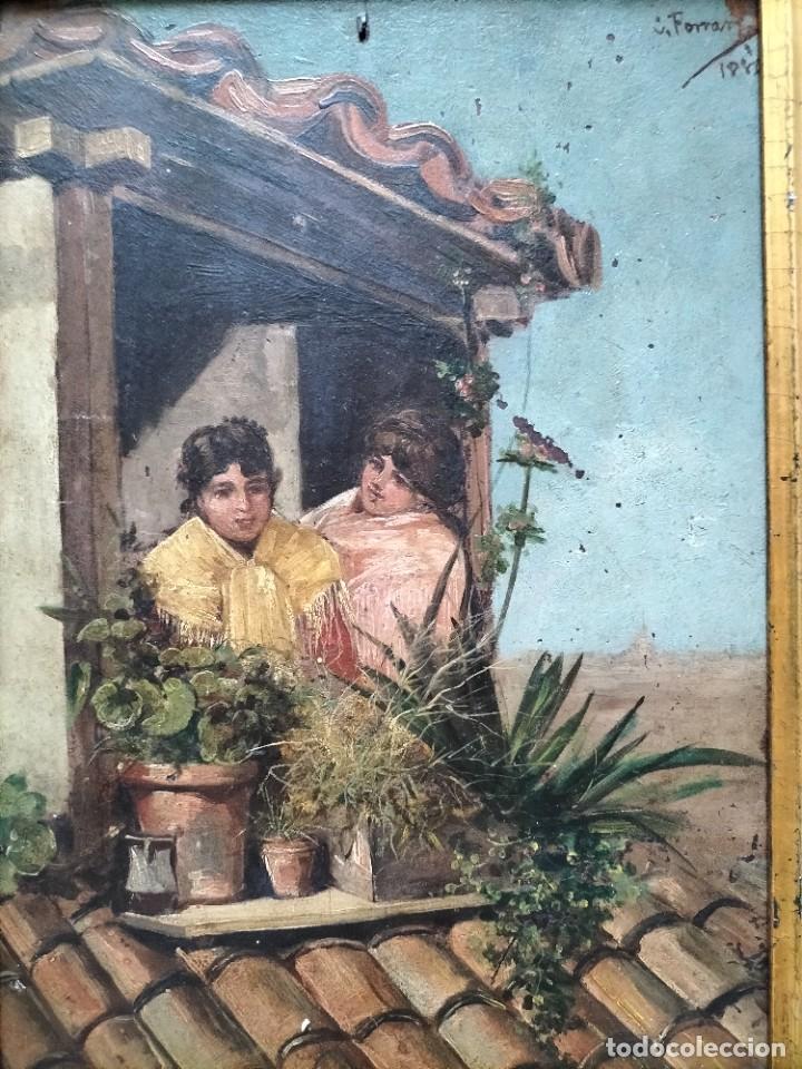 Arte: Se&ntilde;ora asomada a la ventana - Foto 2