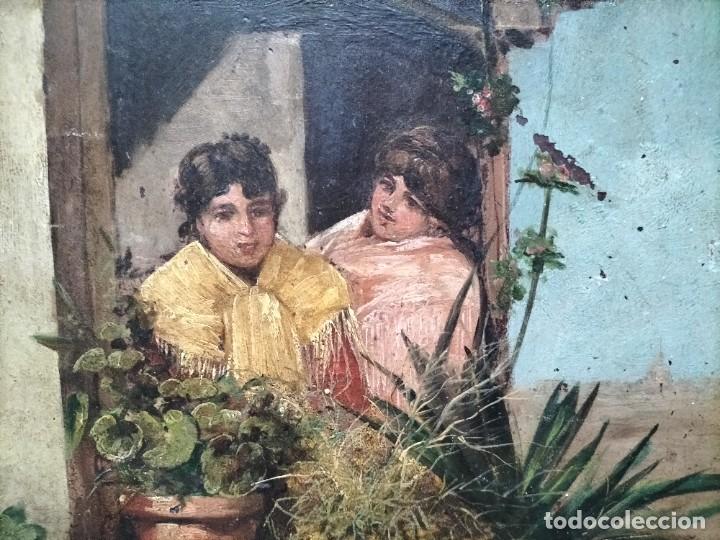 Arte: Se&ntilde;ora asomada a la ventana - Foto 5