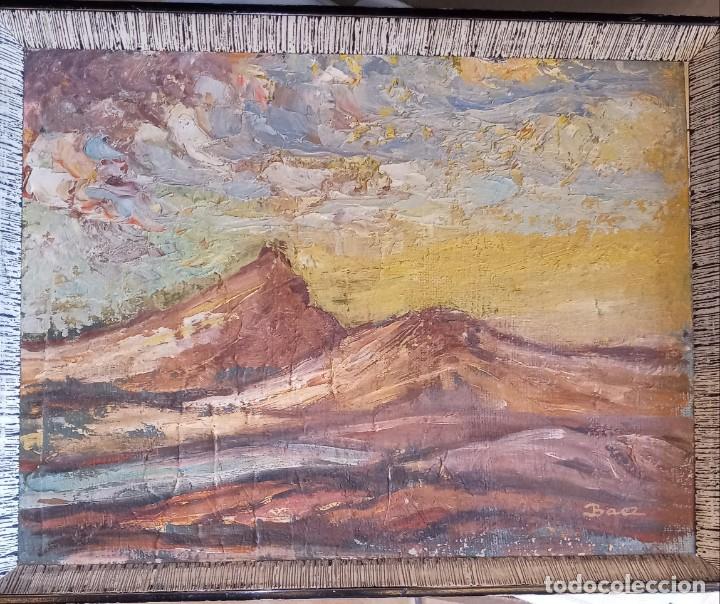 Arte: Baez Paisaje oleo tablex