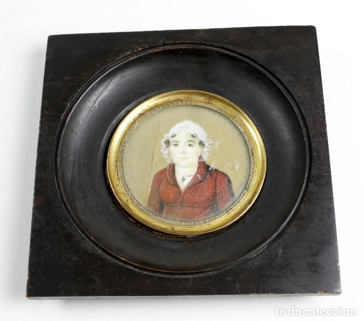 Arte: MINIATURA DE JOVEN, 1820 APROX. - Foto 1