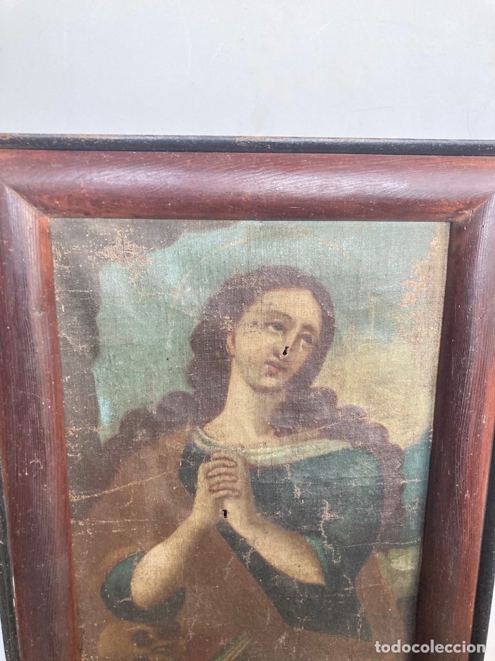 Arte: Marco y pintura antigua - Foto 2