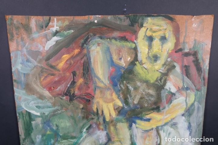Arte: &Oacute;leo sobre t&aacute;blex Figura - Foto 3