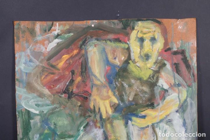 Arte: &Oacute;leo sobre t&aacute;blex Figura - Foto 4