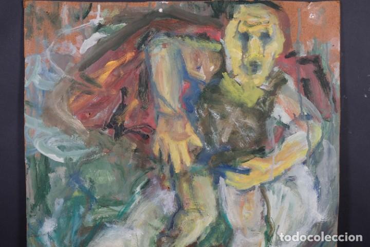 Arte: &Oacute;leo sobre t&aacute;blex Figura - Foto 5