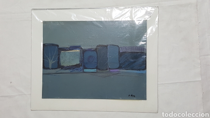 Arte: T&Eacute;CNICA MIXTA DE XAVIER MIR &rdquo;EN LAS AFUERAS&rdquo; - Foto 2