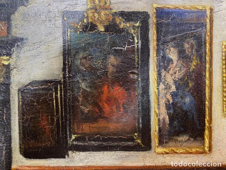 Arte: -OLEO ANTIGUO SOBRE TABLA - Foto 15
