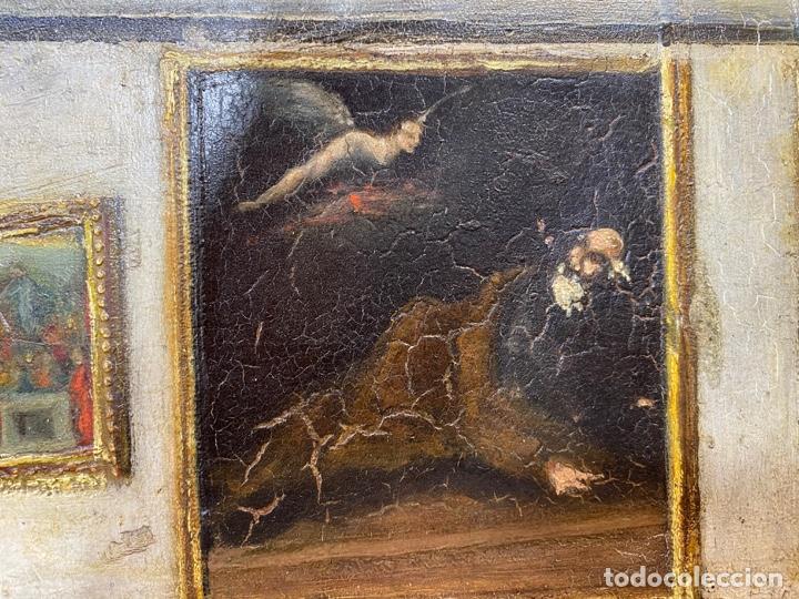 Arte: -OLEO ANTIGUO SOBRE TABLA - Foto 16