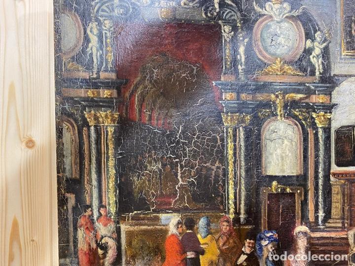 Arte: -OLEO ANTIGUO SOBRE TABLA - Foto 18
