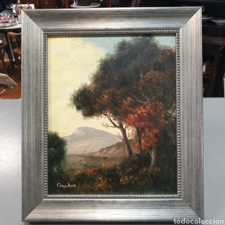Arte: &Oacute;leo sobre tabla CAMBER 29x34 - Foto 1