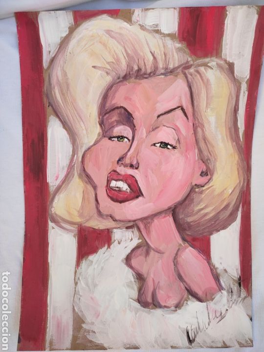 Arte: Marilyn Monroe ( caricatura ) - Foto 4