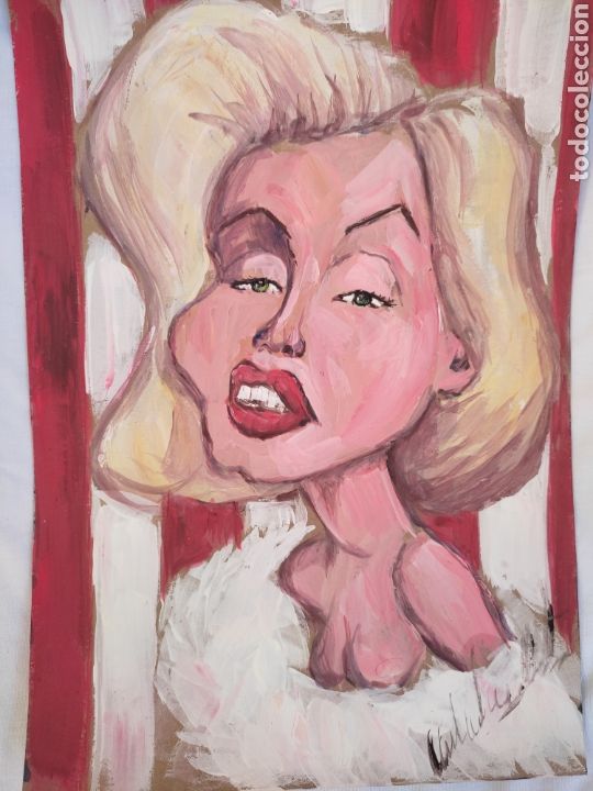 Arte: Marilyn Monroe ( caricatura ) - Foto 1