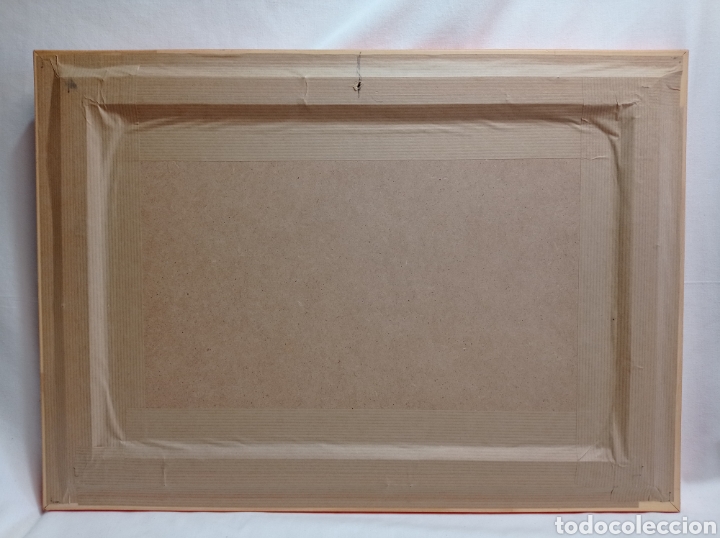 Arte: &Oacute;LEO SOBRE LIENZO PEGADO A TABLERO - Foto 3