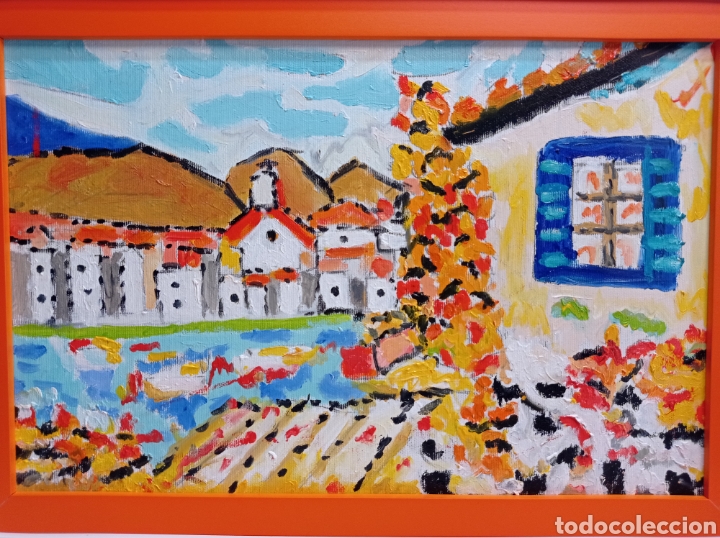 Arte: &Oacute;LEO SOBRE LIENZO ENMARCADO - Foto 2