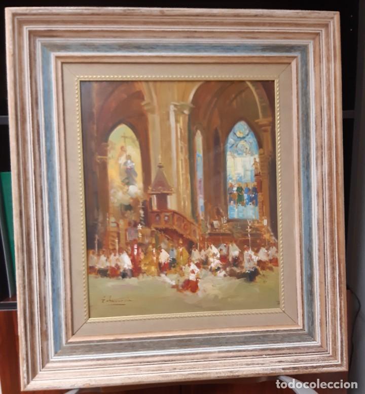 Arte: Cuadro firmado Echevarr&iacute;a. - Foto 2