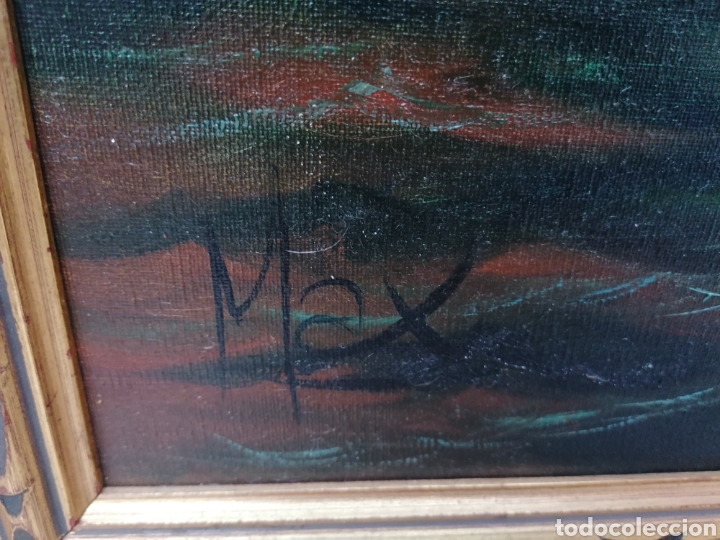 Arte: Marina, oleo sobre lienzo. - Foto 2