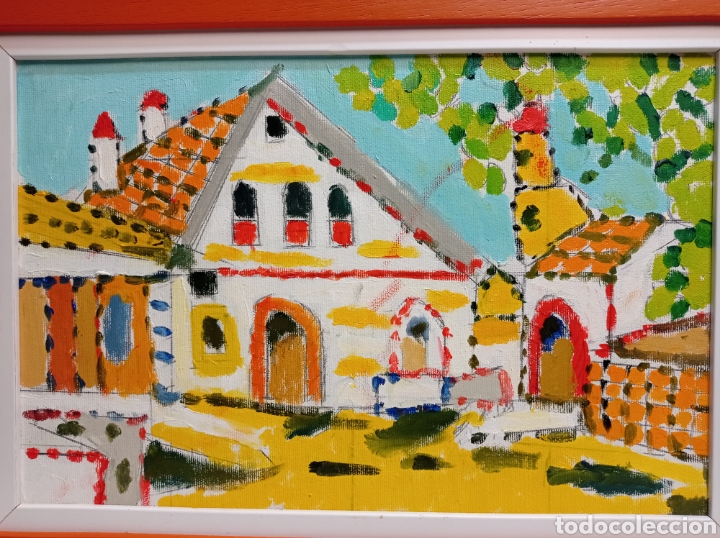Arte: &Oacute;LEO SOBRE LIENZO ENMARCADO - Foto 2