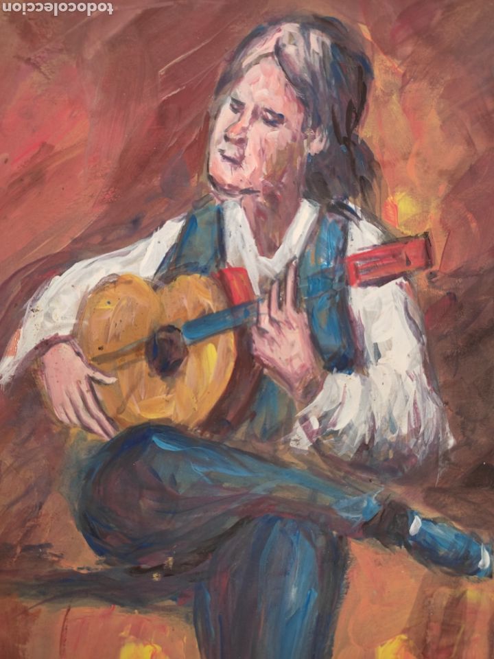 Arte: Guitarrista ( original ) - Foto 5