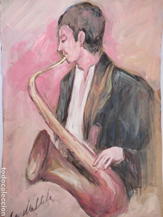 Art: Saxofonista ( impresionismo )