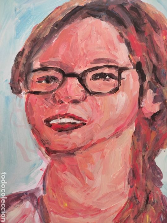 Arte: Chica ( expresionismo ) - Foto 2