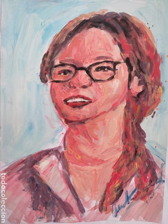 Arte: Chica ( expresionismo ) - Foto 1