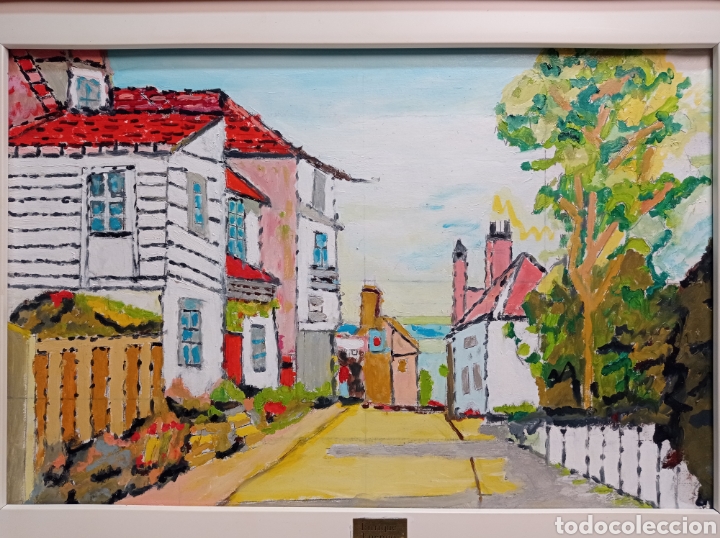 Arte: &Oacute;LEO SOBRE LIENZO ENRIQUE LUENGO - Foto 2