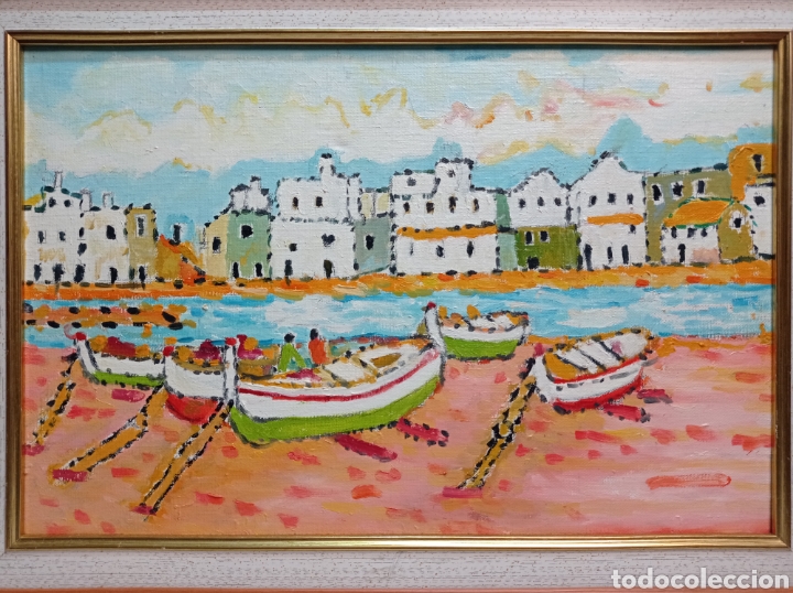 Arte: &Oacute;LEO SOBRE LIENZO ENRIQUE LUENGO - Foto 2
