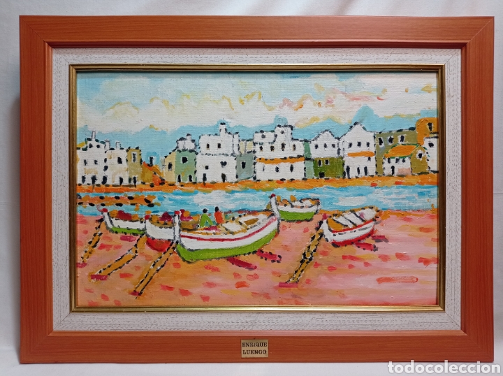 Arte: &Oacute;LEO SOBRE LIENZO ENRIQUE LUENGO - Foto 1