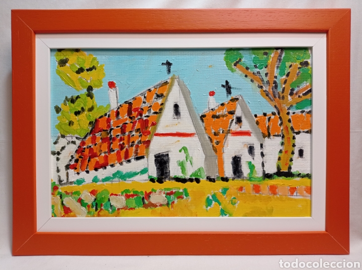 Kunst: &Oacute;LEO SOBRE LIENZO ENMARCADO